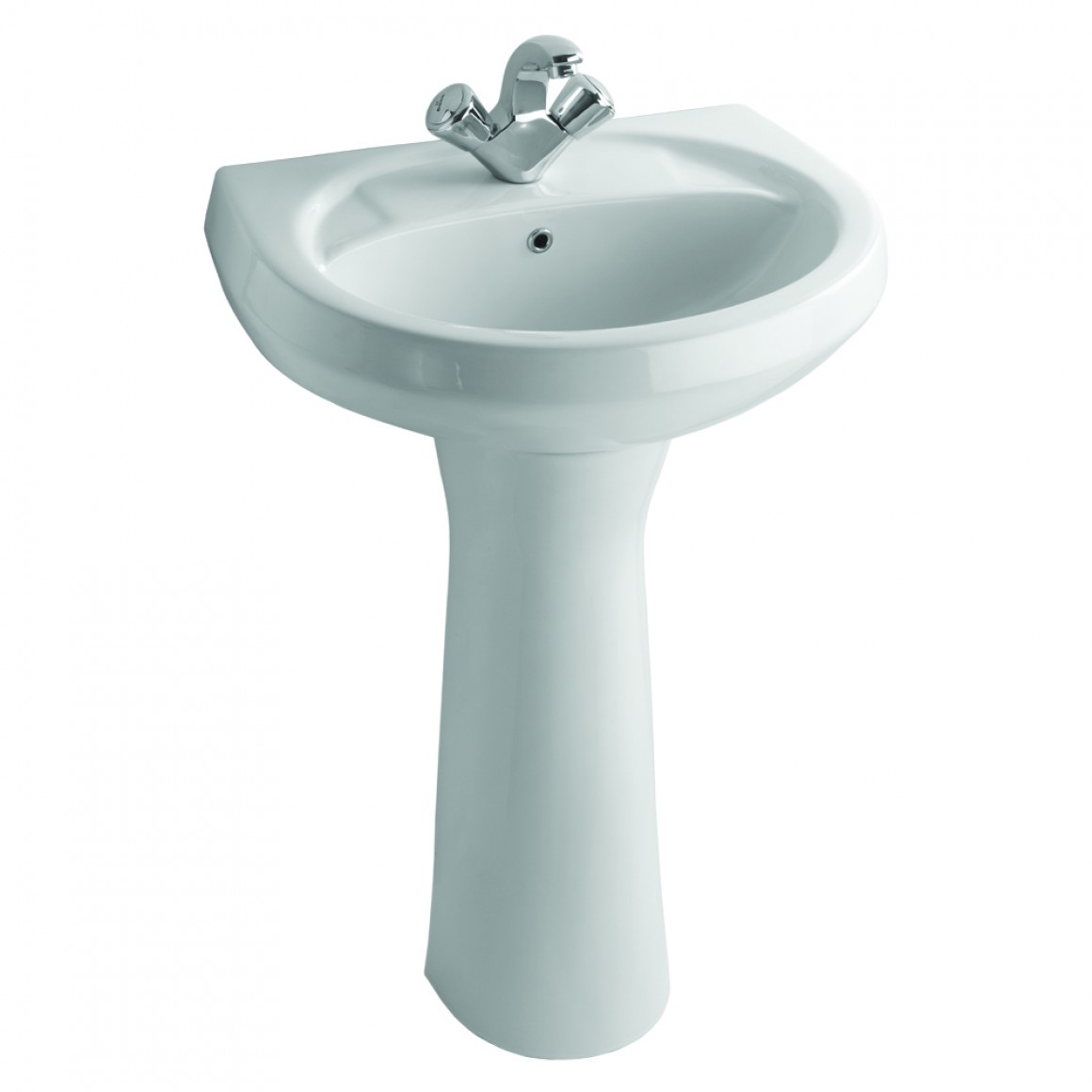 Armer R Wash Basin with Full Pedestal