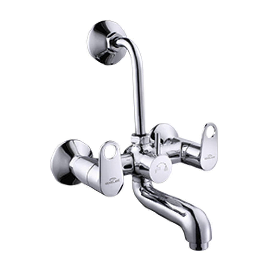 Wall Mixer With L  bend "Moonstone"