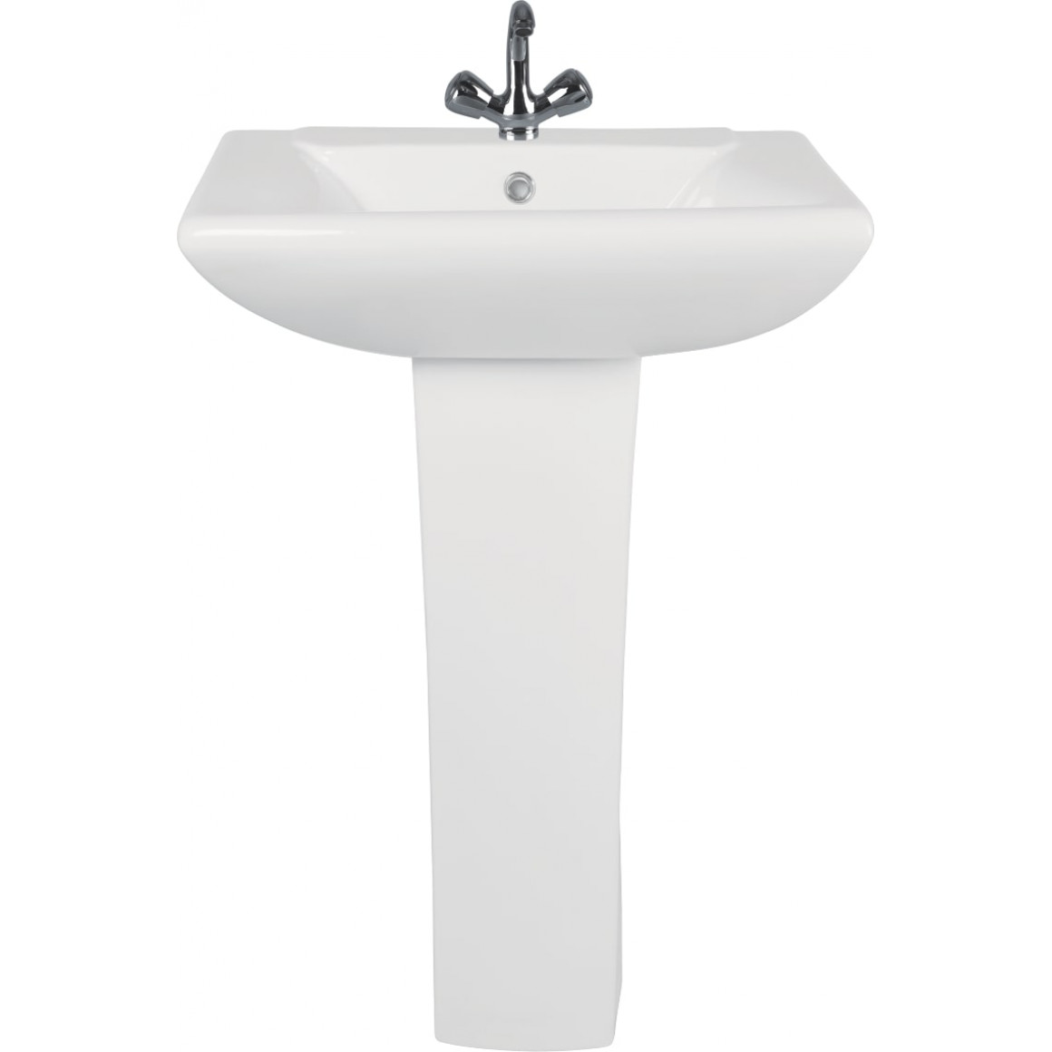 Aldern Wash Basin with Full Pedestal